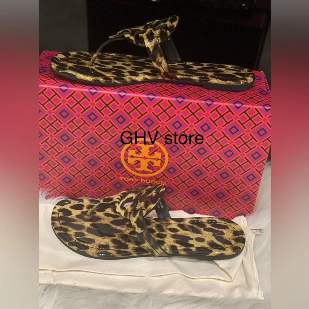 Tory Burch Women's Leopard Print miller - Picture 2 of 6
